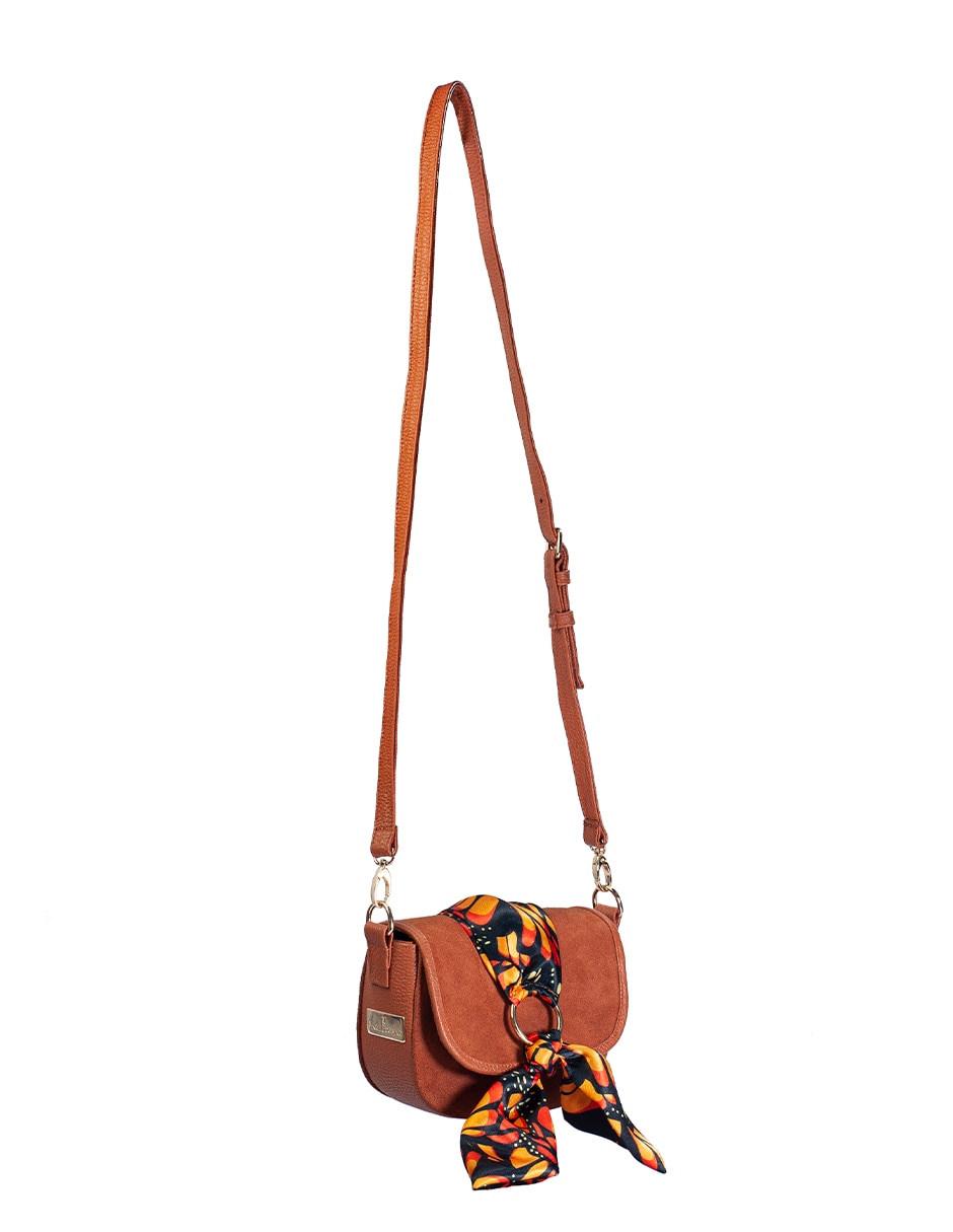 Bolsa crossbody Paulina de piel para mujer 5