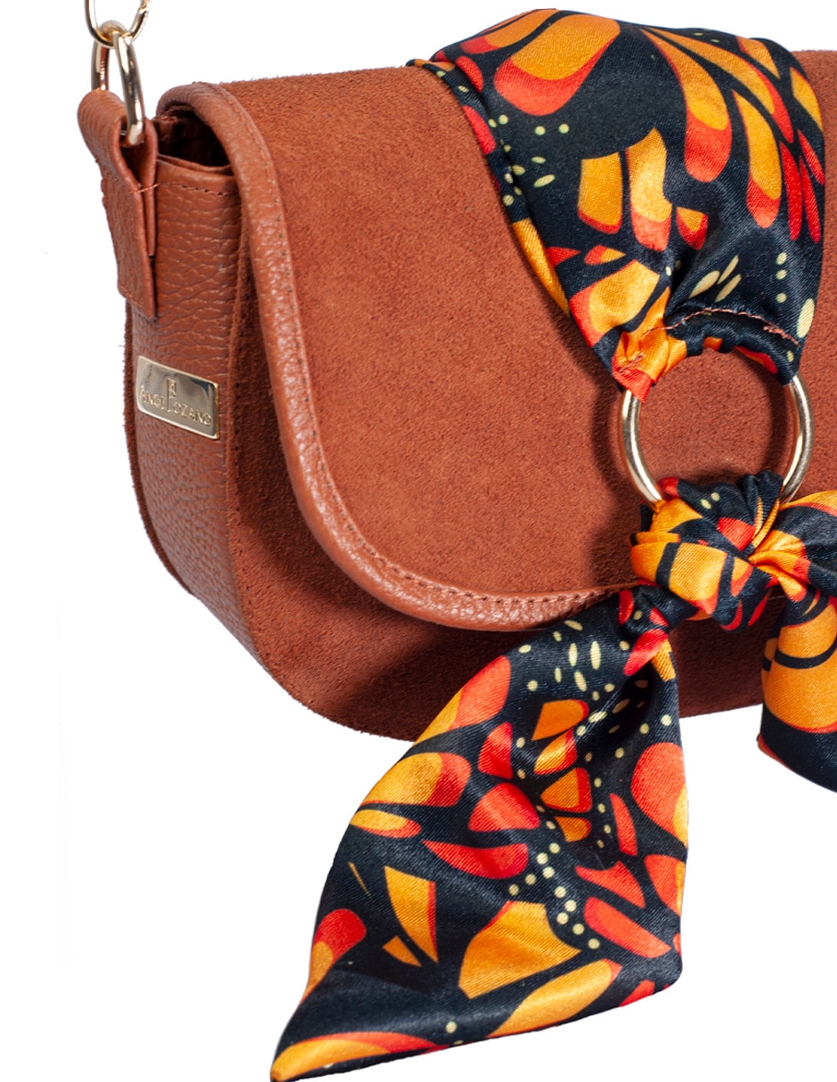 Bolsa crossbody Paulina de piel para mujer 2