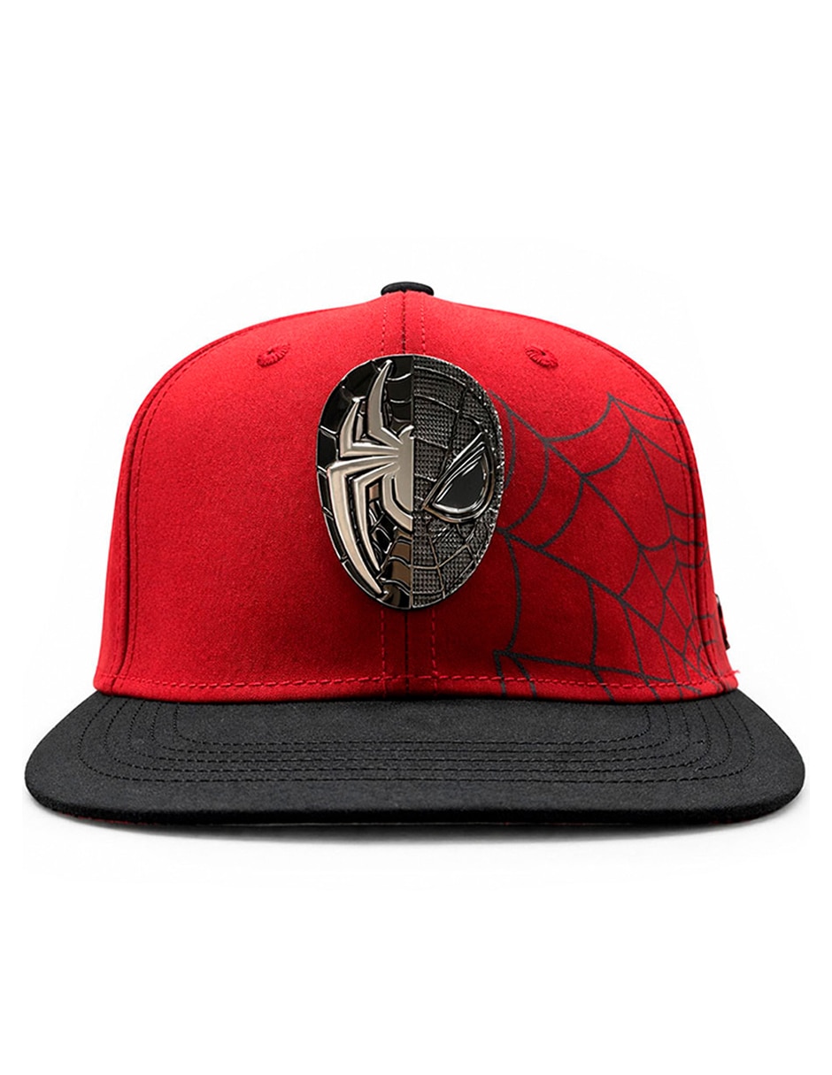 Gorra visera plana snapback para casual marvel marvel spiderman para hombre