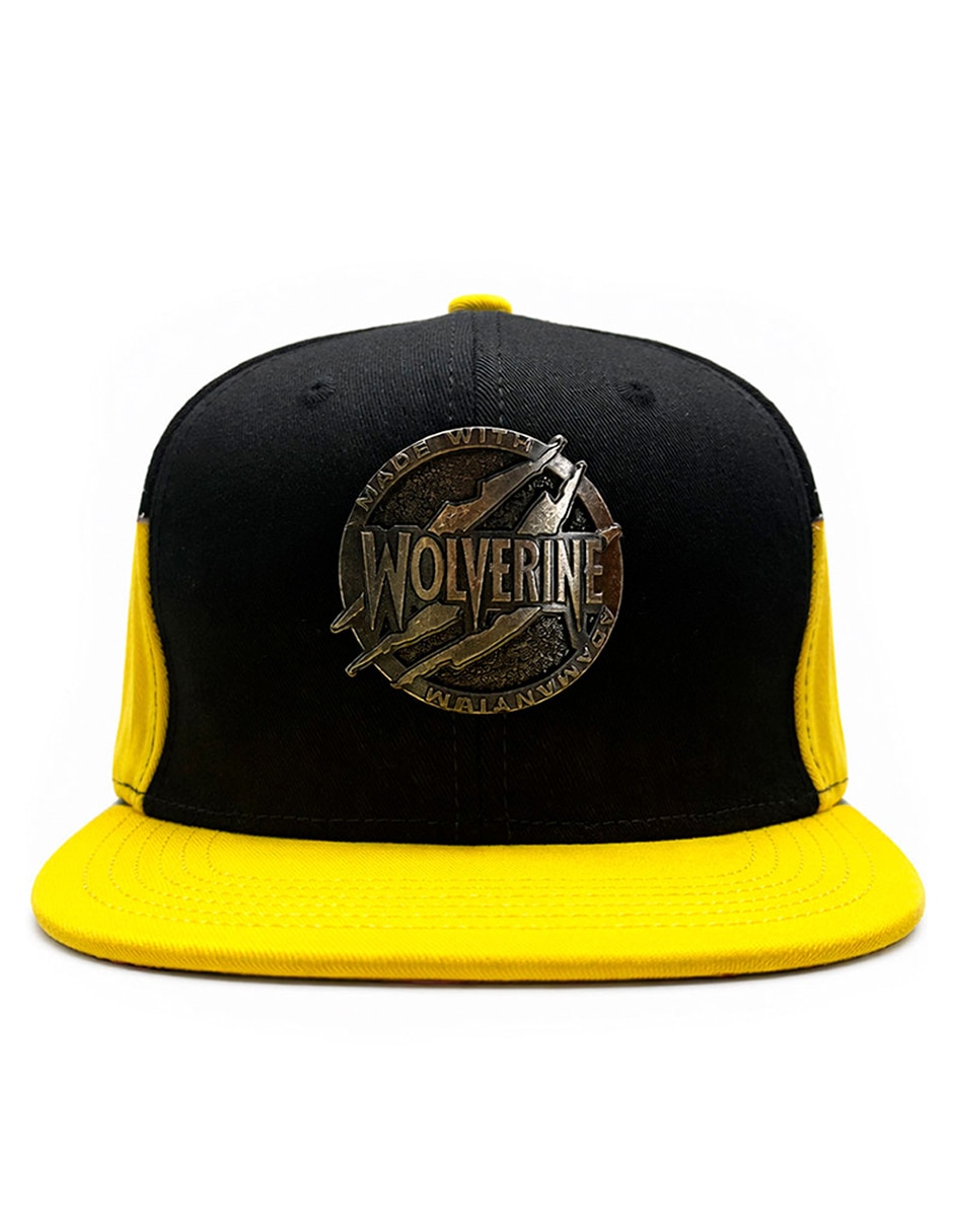 Gorra visera plana snapback para casual marvel wolverine para hombre