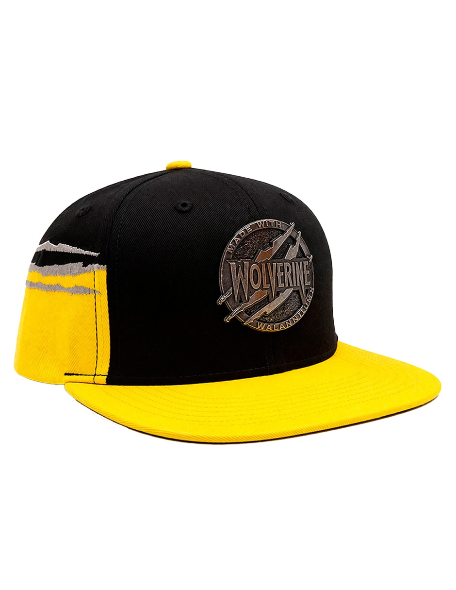 Gorra visera plana snapback para casual marvel wolverine para hombre