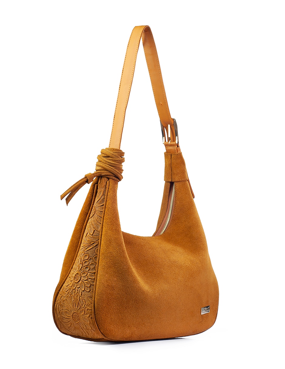Bolsa Hobo Carlota de piel para mujer 5