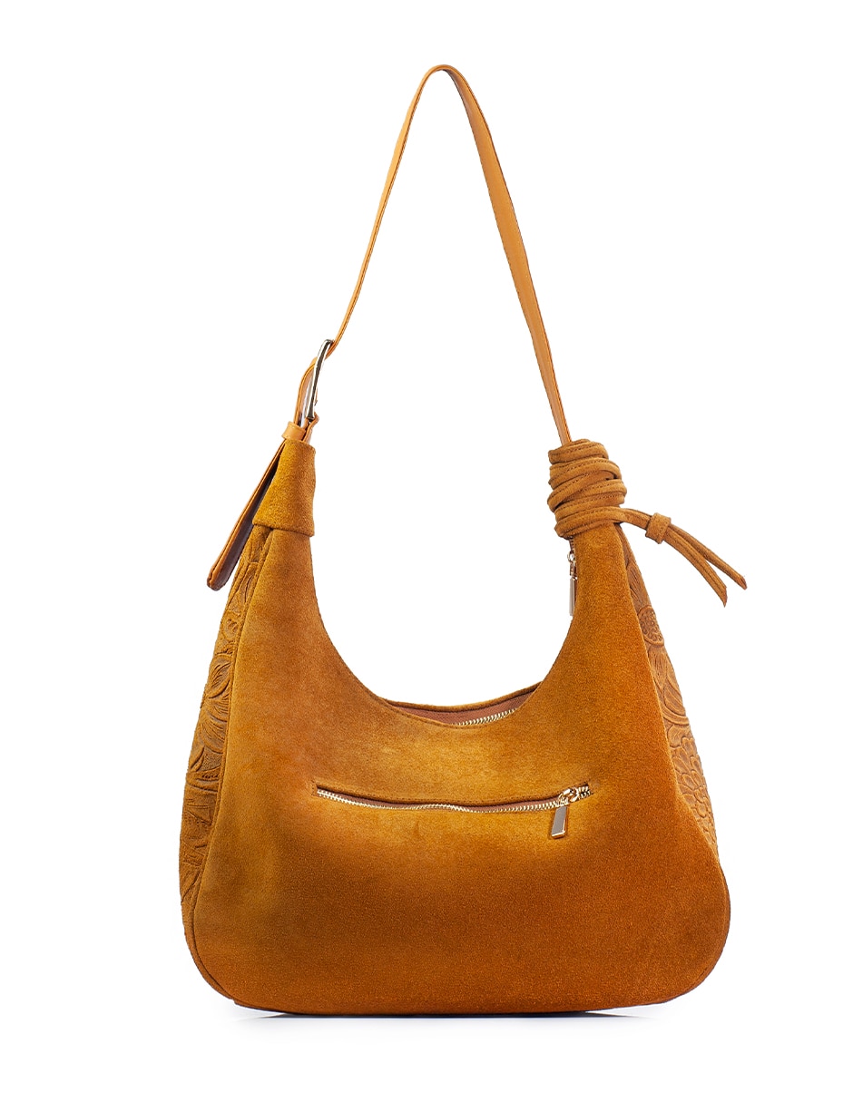 Bolsa Hobo Carlota de piel para mujer 3