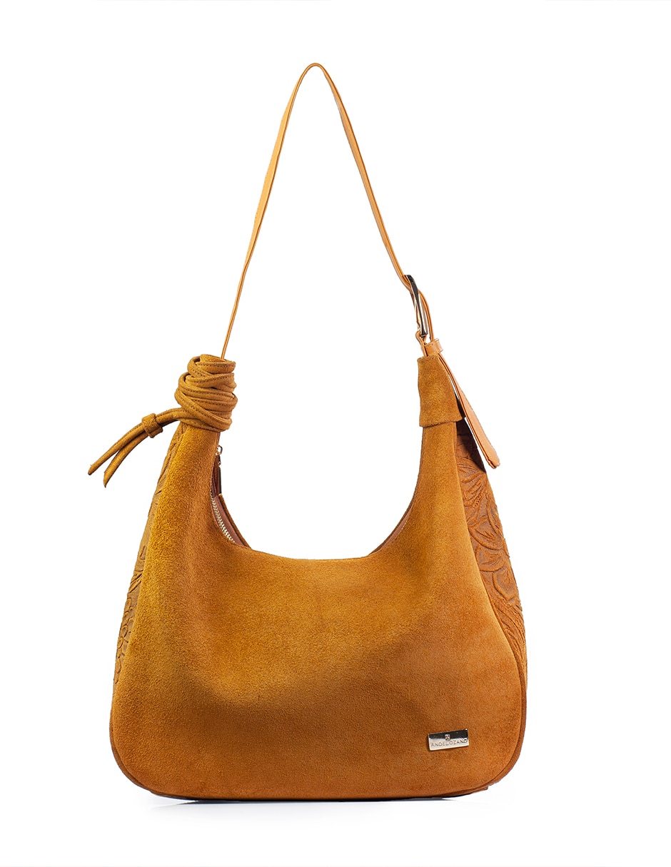 Bolsa Hobo Carlota de piel para mujer
