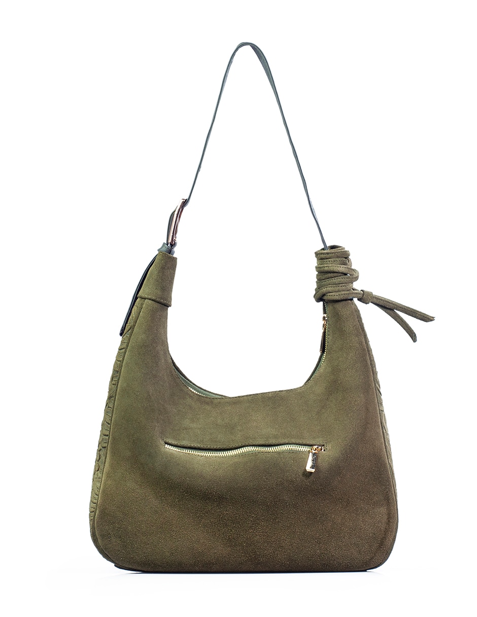 Bolsa Hobo Angelozano Carlota de piel para mujer