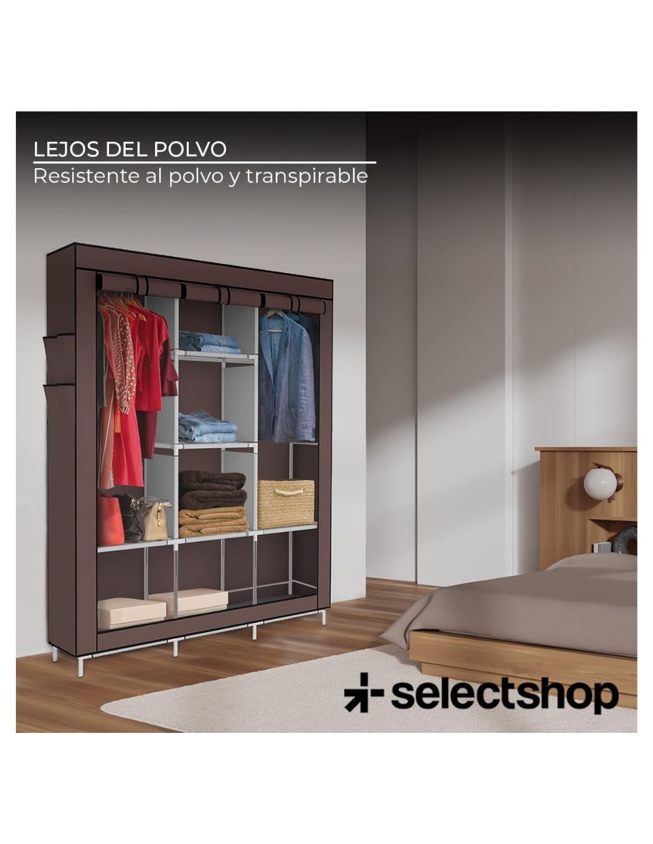 Armario portátil ?selectshop armario para ropa hg150c17 de metal