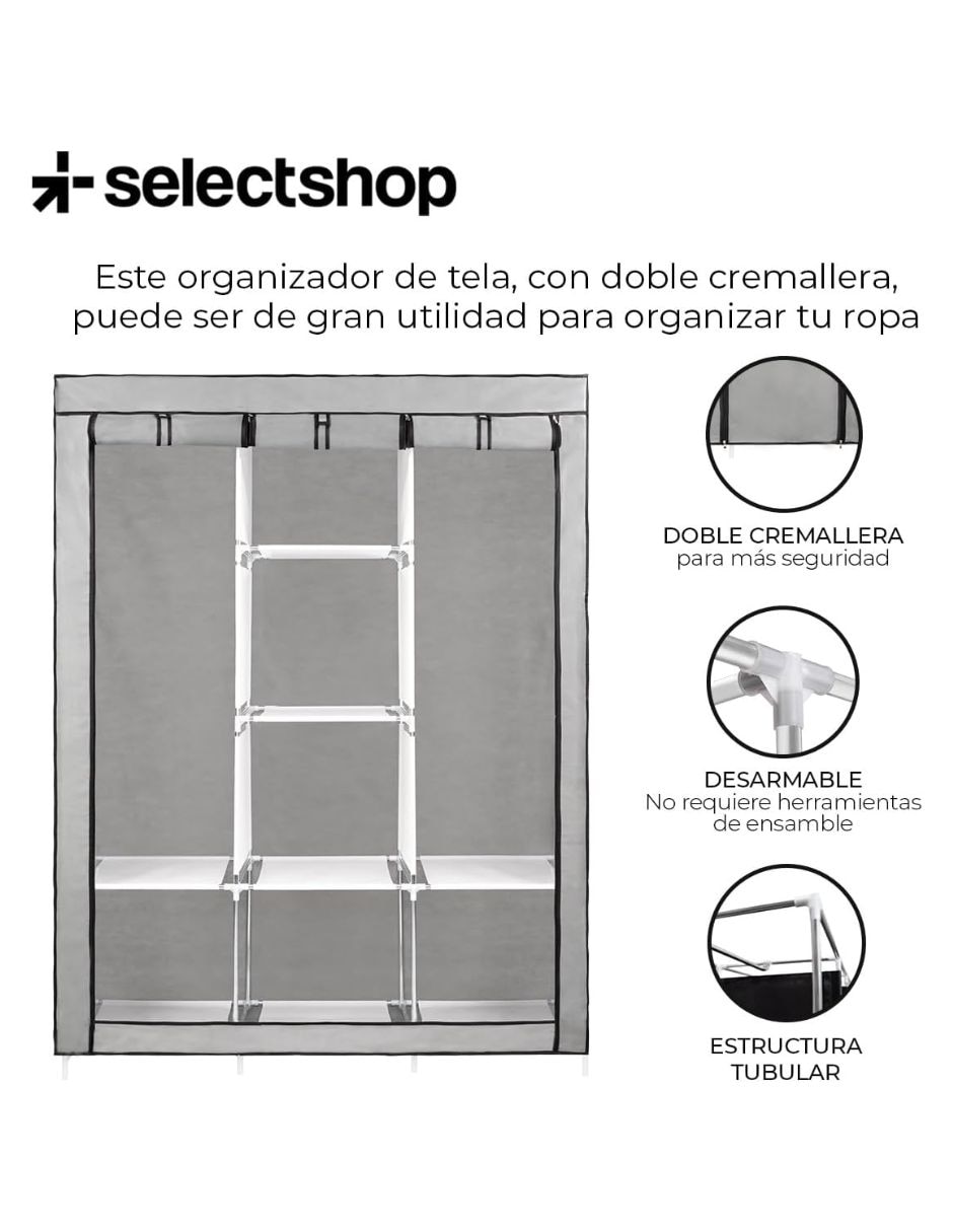 Armario portátil ?selectshop armario para ropa hg150c17 de metal