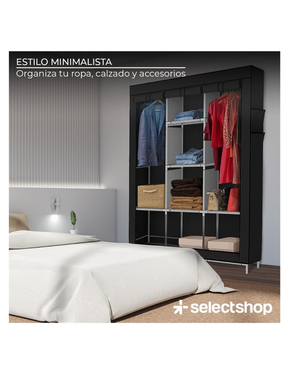 Armario portátil ?selectshop armario para ropa hg150c17 de metal