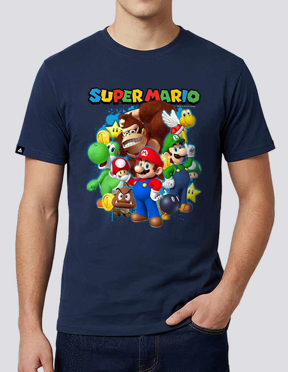 Playera cuello redondo para hombre 2