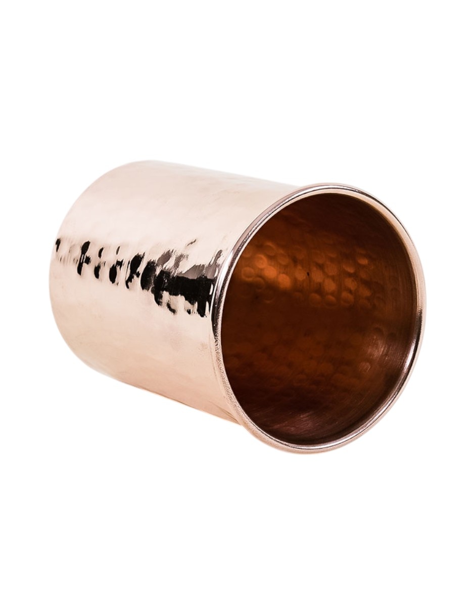 Vaso corto d'artesano utensilios de cocina de cobre con 4 piezas piezas