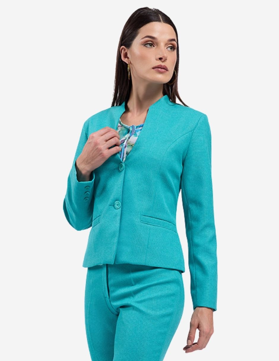 Conjunto 3 piezas pantalón business casual Karla D' Liz para mujer