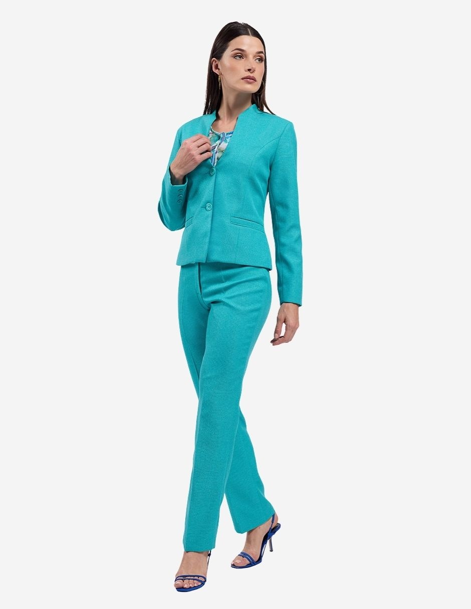 Conjunto 3 piezas pantalón business casual para mujer