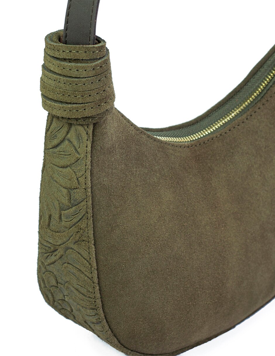 Bolsa hobo aida de piel bovino mujer 4