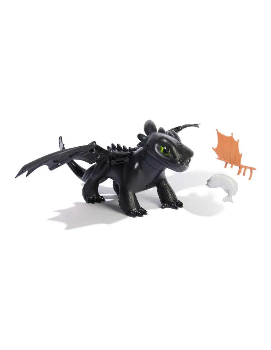 Figura de colección cómo entrenar a tu dragón cómo entrenar a tu dragón especial spin master con luz y sonido
