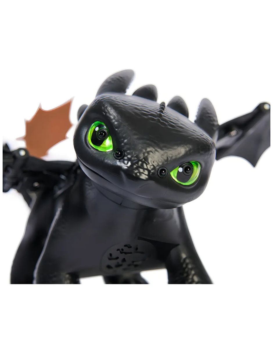 Figura de colección cómo entrenar a tu dragón cómo entrenar a tu dragón especial spin master con luz y sonido