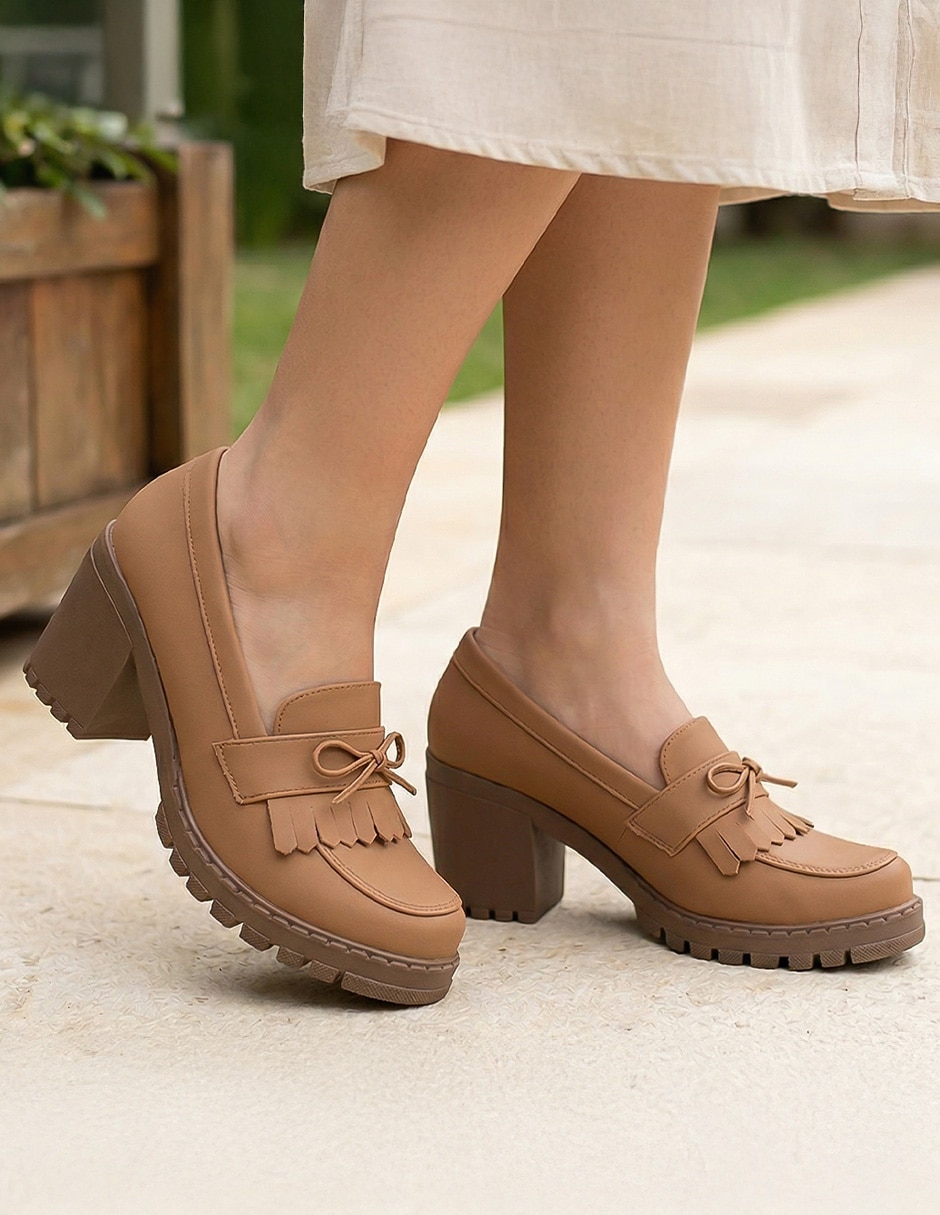 Zapato A temporal de Sintético para mujer 2
