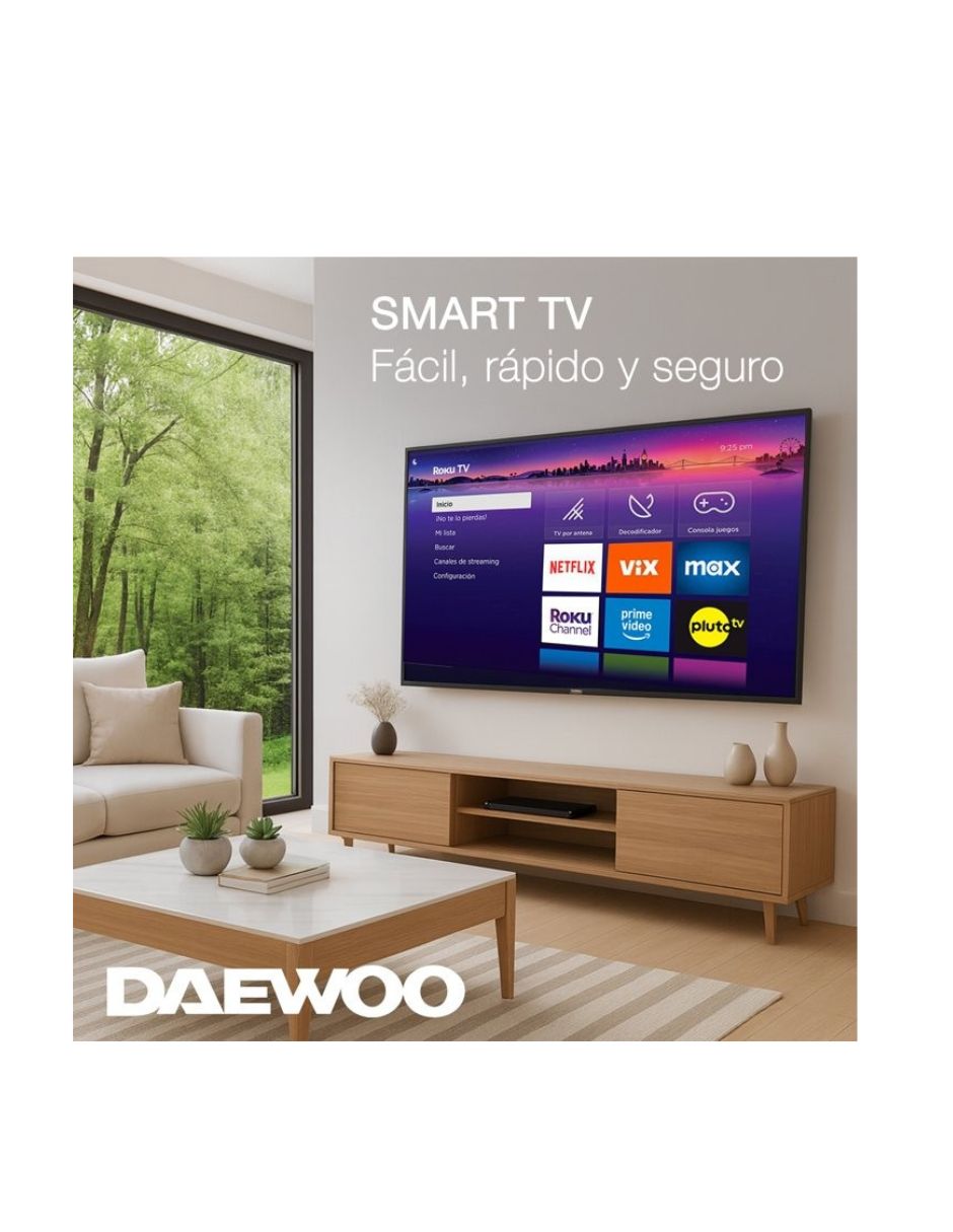 qled de full hd daw40qrf con roku tv con 5