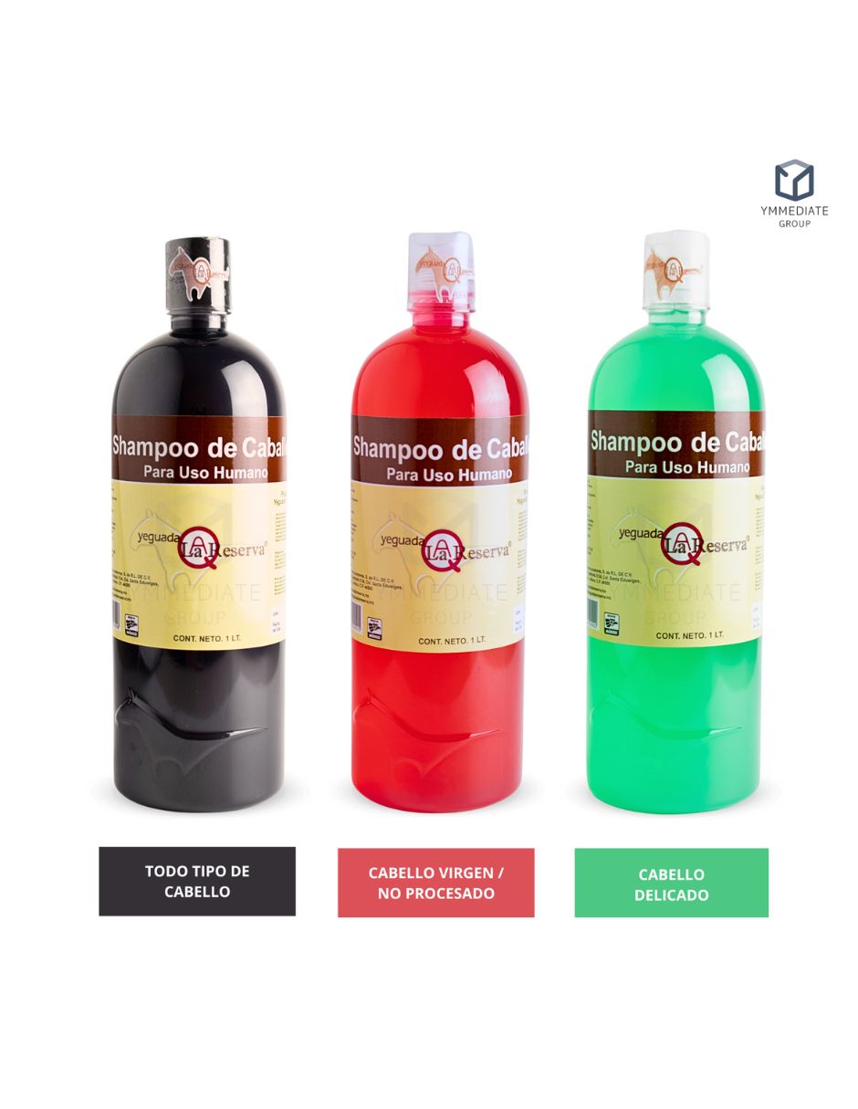 Set de shampoo para cabello todo tipo yeguada la reserva yeguada la reserva caída del cabello