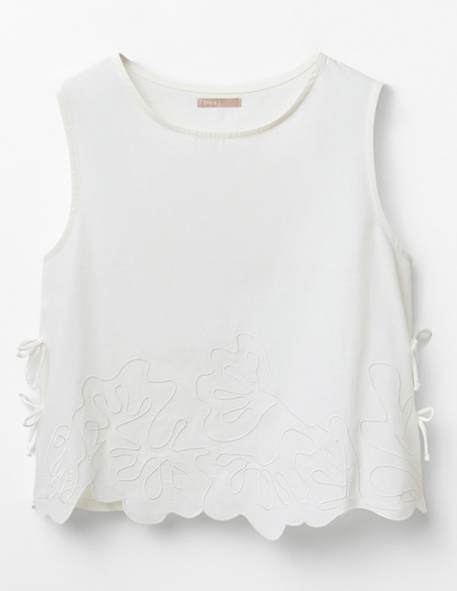 Playera cuello redondo para mujer 6