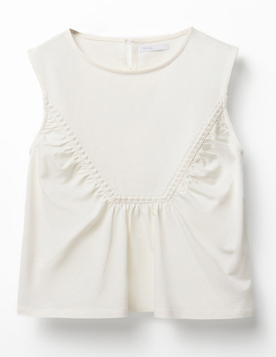 Playera cuello redondo para mujer 6
