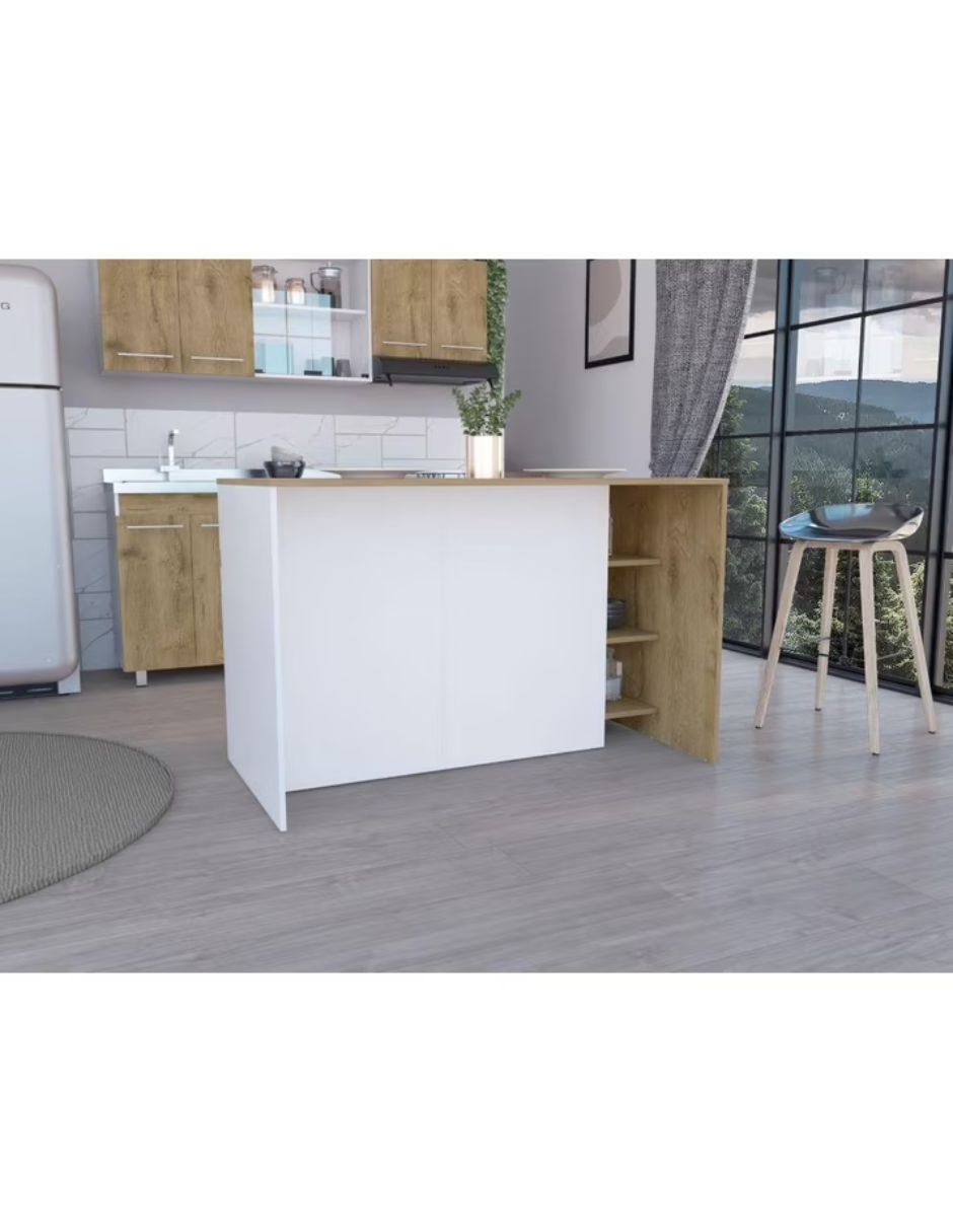 Figura de colección barra buffetera de cocina excelsior de melamina