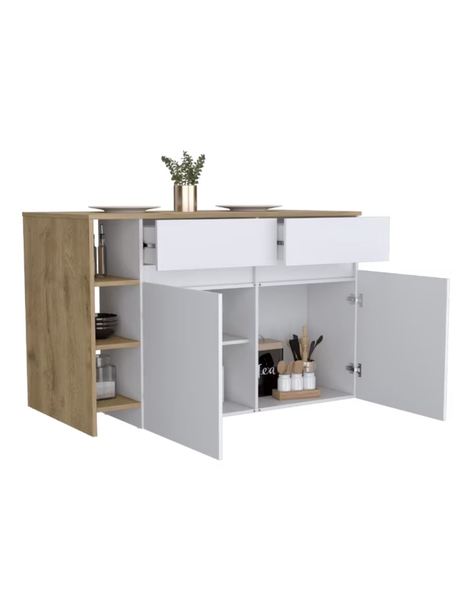 Figura de colección barra buffetera de cocina de melamina