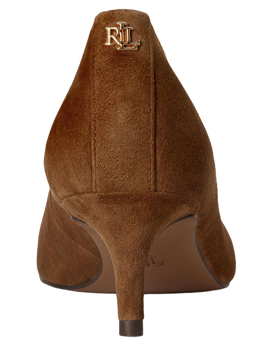 Zapatilla de tacón Lauren Ralph Lauren para mujer