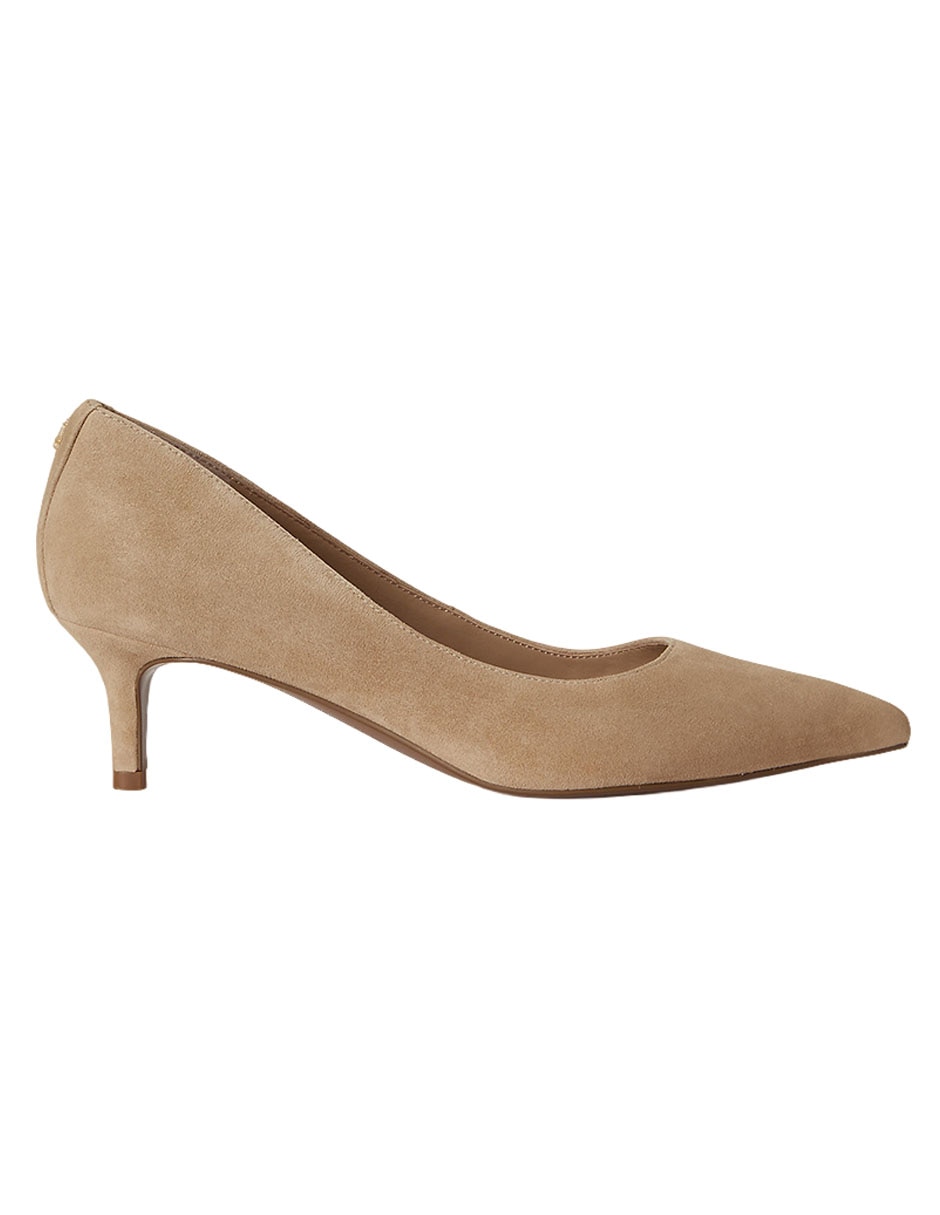 Zapatilla piel Lauren Ralph Lauren para mujer