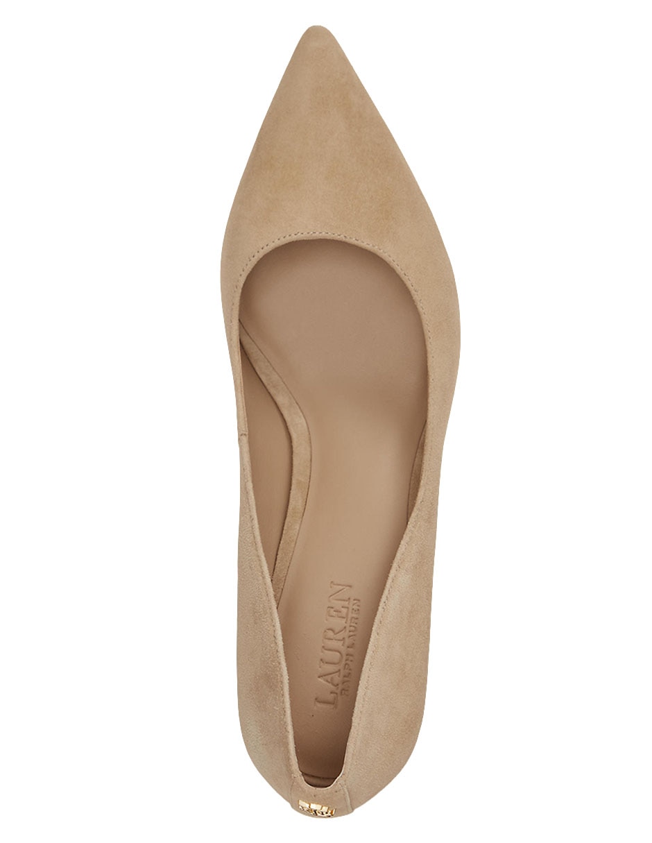 Zapatilla piel Lauren Ralph Lauren para mujer
