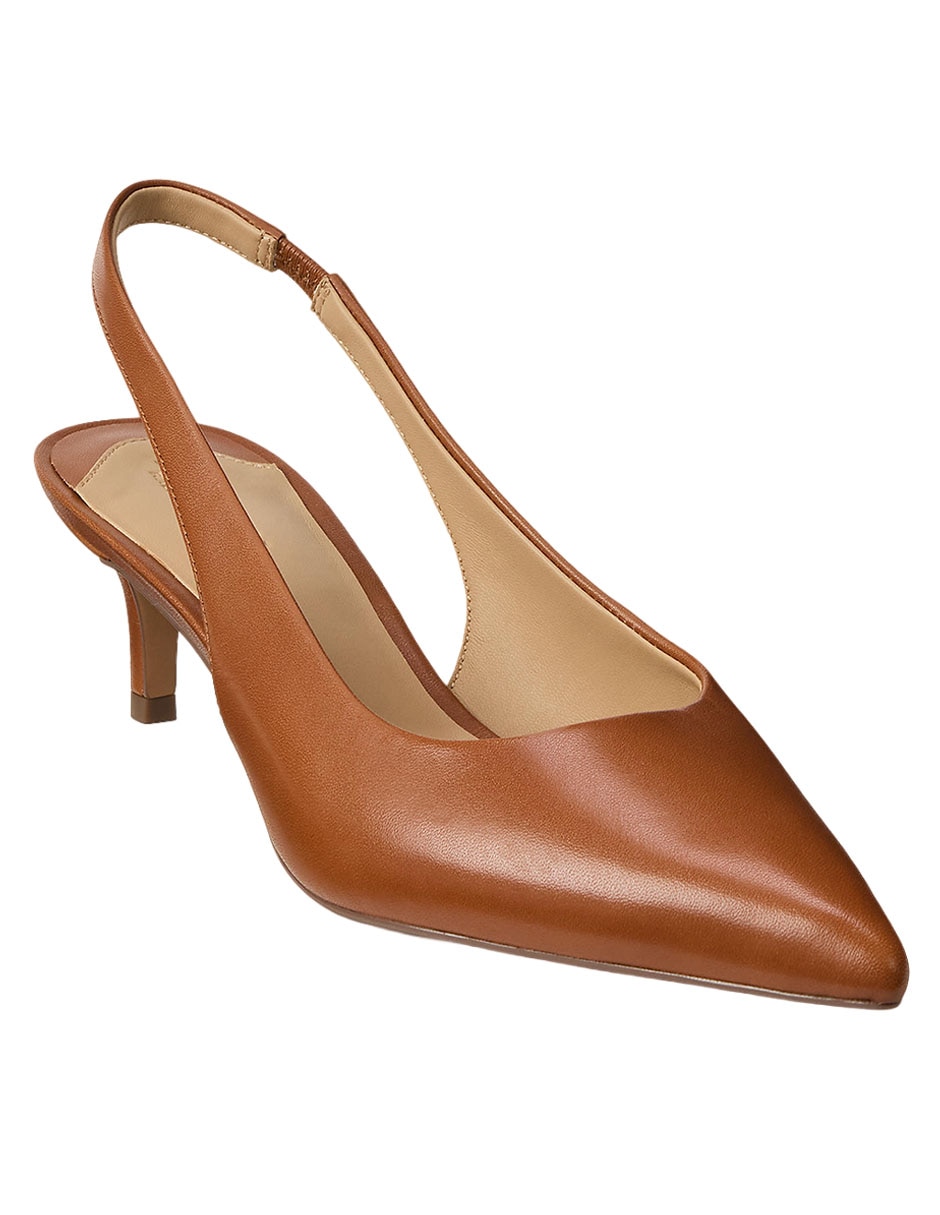 Zapatilla de piel Lauren Ralph Lauren