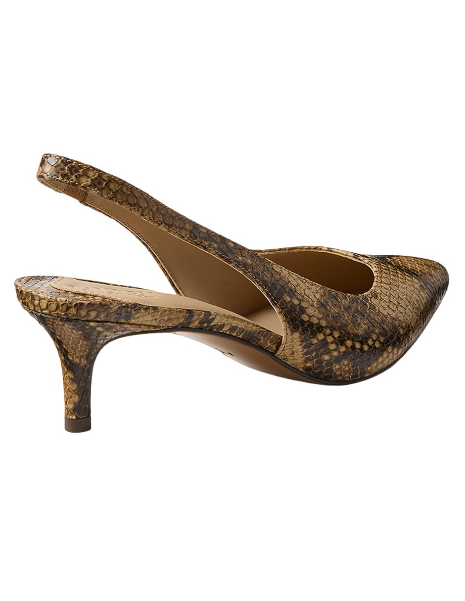 Zapatilla de tacón Lauren Ralph Lauren para mujer