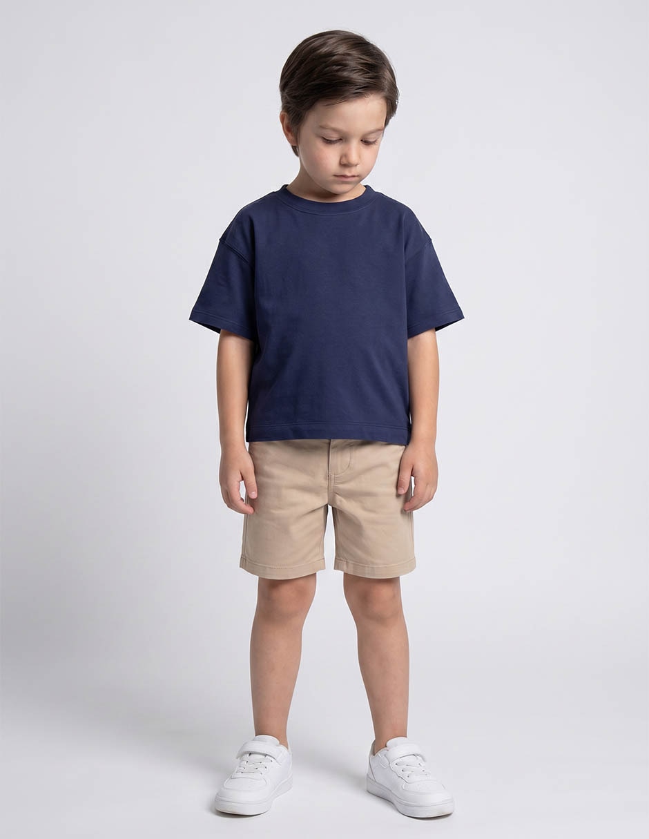 Playera manga corta para niño