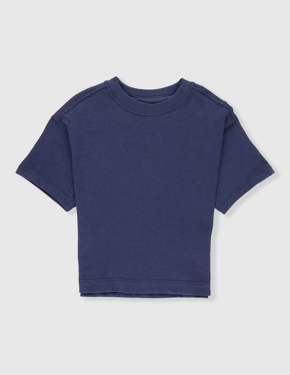 Playera manga corta para niño