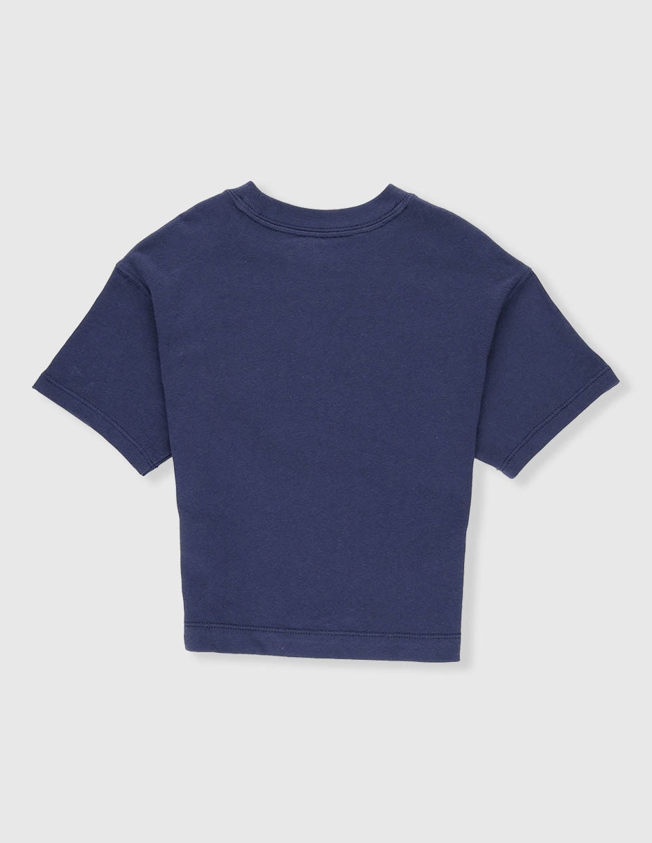 Playera manga corta para niño