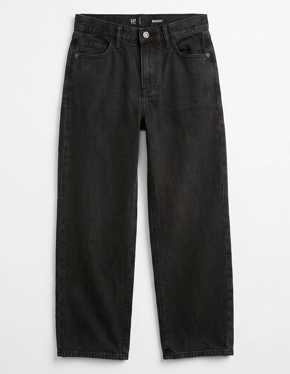 Jeans regular lavado obscuro para niño