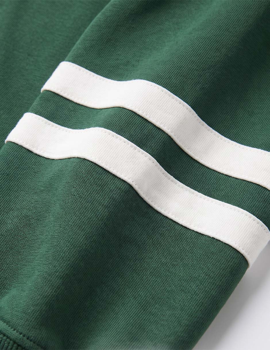 Playera tipo polo de algodón para niño 6