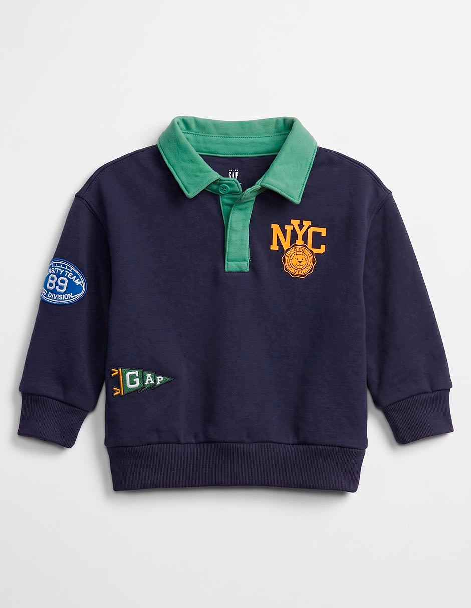 Playera tipo polo para niño 2