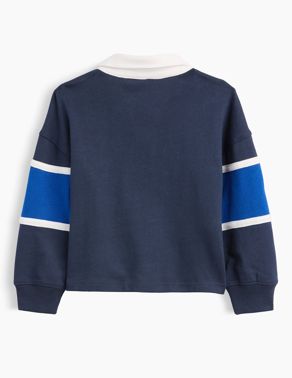 Playera tipo polo de algodón para niño 3