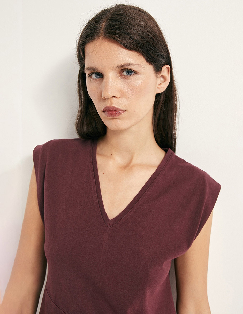 Vestido cropped casual para mujer 3