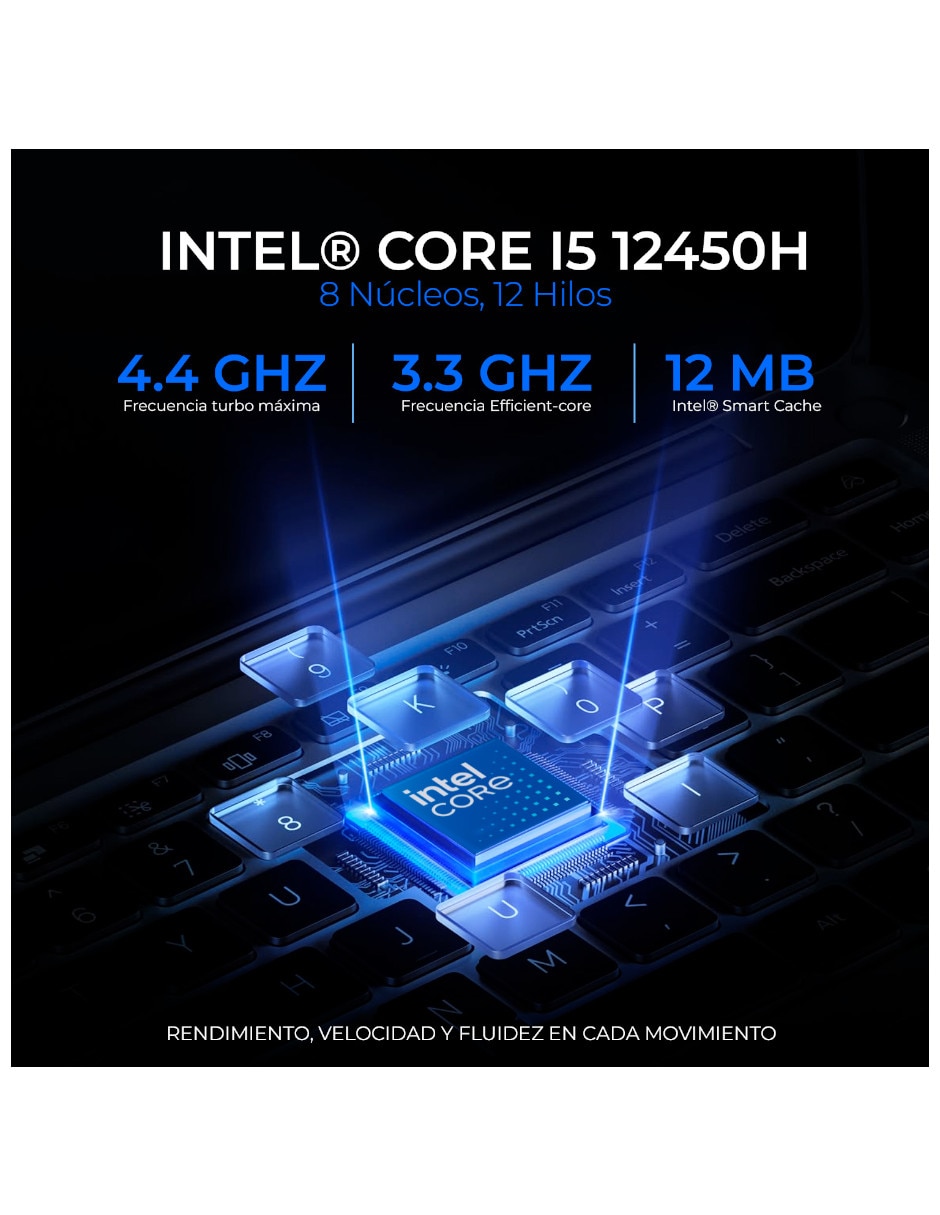 Figura de colección ghia lb16gi5 15.6 pulgadas full hd intel core i5 nvidia geforce rtx 3050 16 gb ram 512 gb ssd