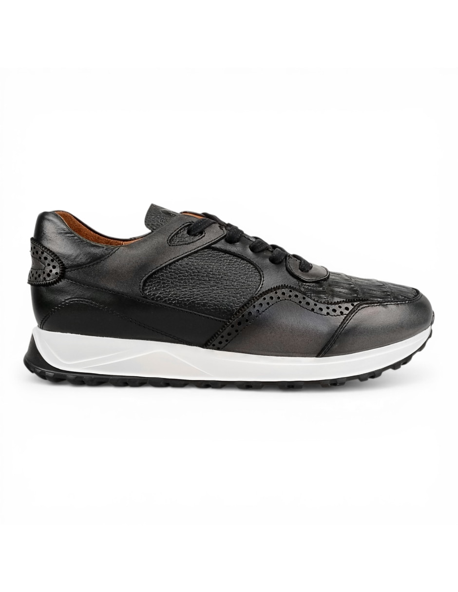 Tenis de pielgromo nexus para hombre