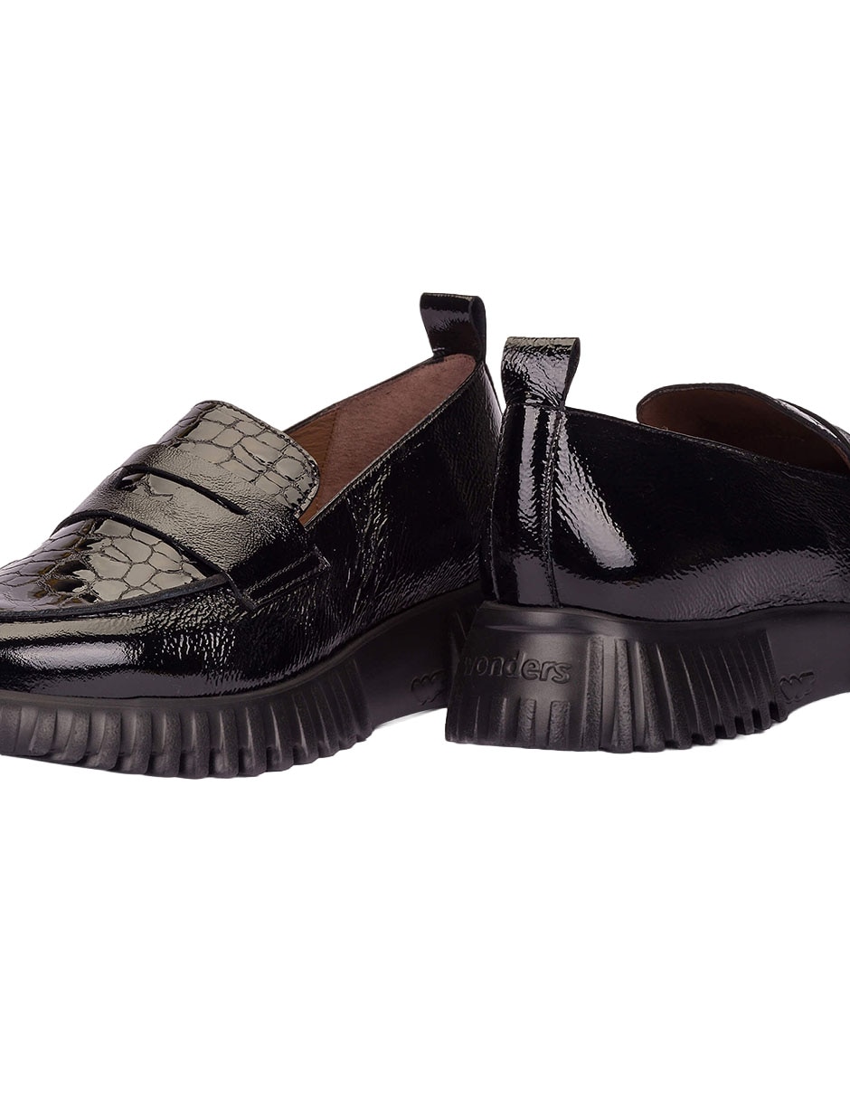 Mocasín de piel para mujer 4