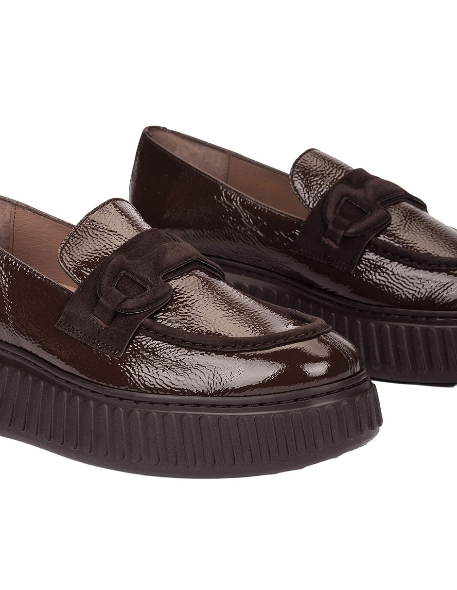 Mocasín de piel para mujer 4