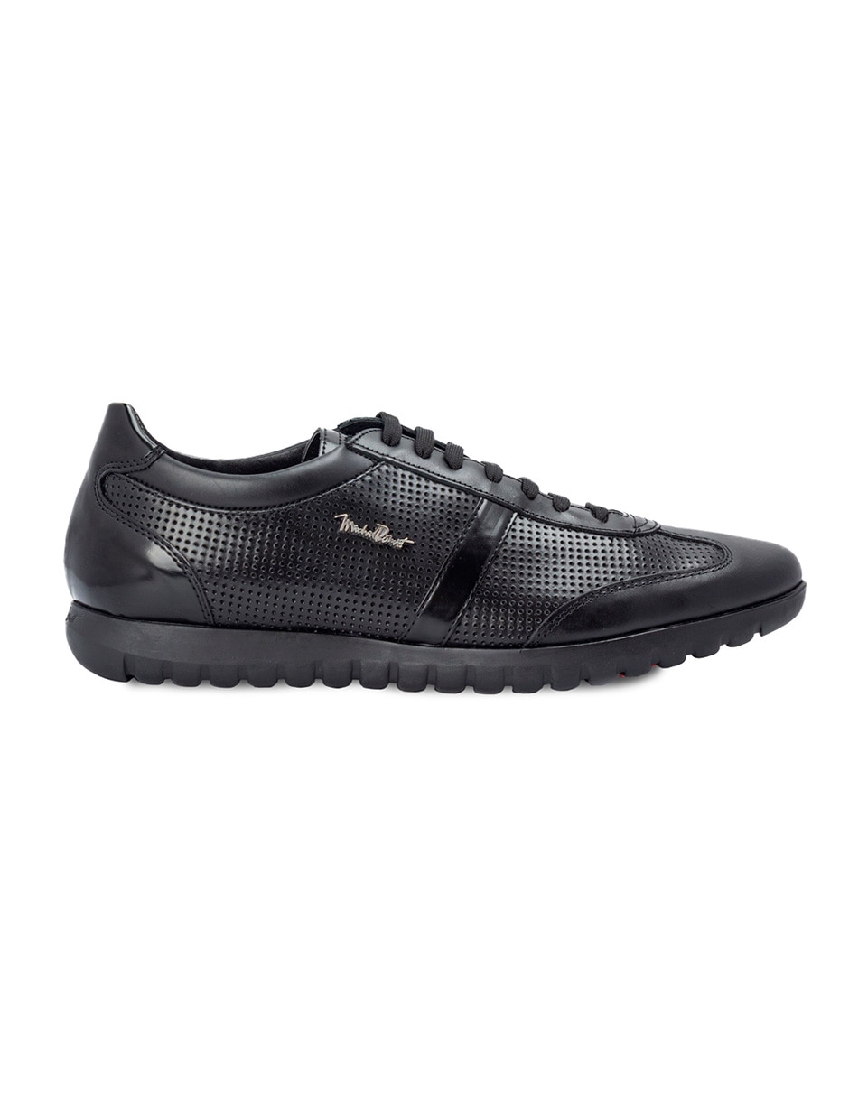 Tenis de piel para hombre