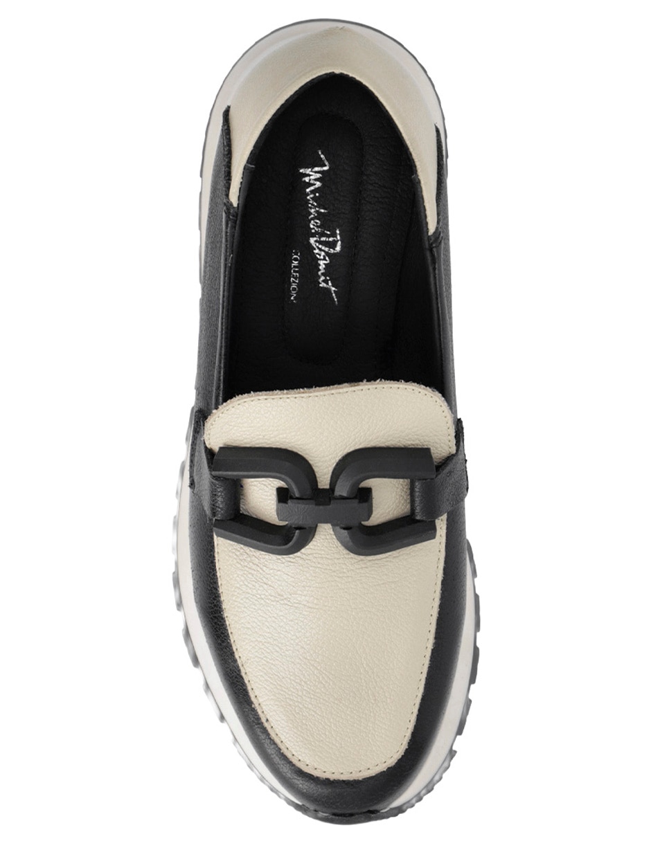Zapato michel domit de piel para mujer