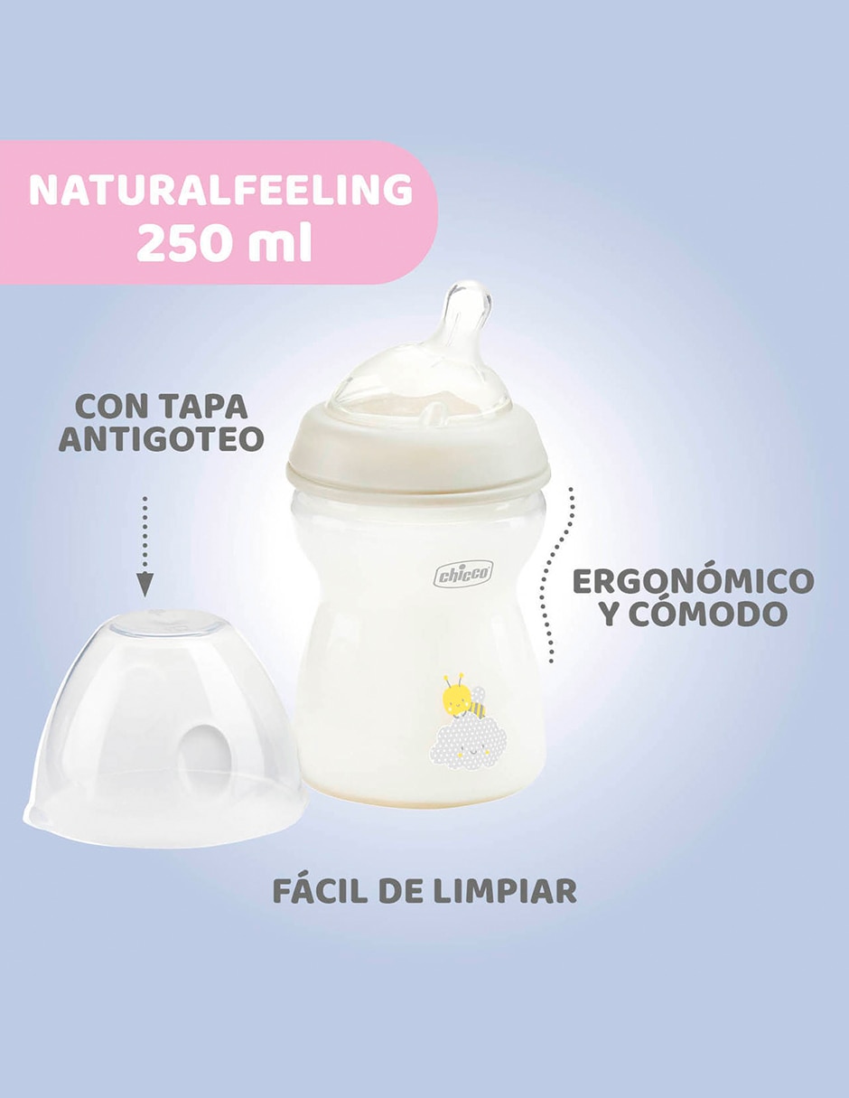 Set de biberó Chicco Natural Feeling de 8 oz