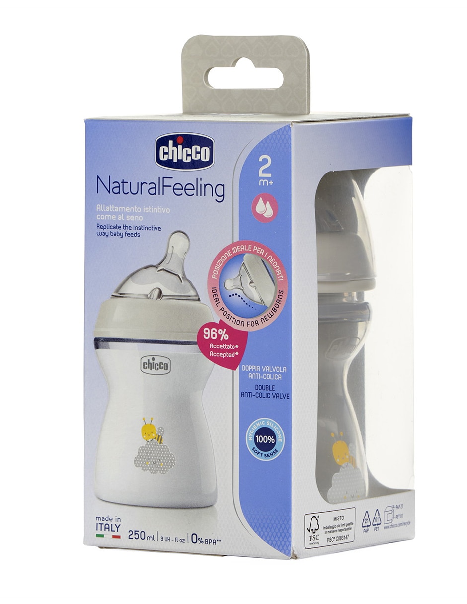 Set de biberó Chicco Natural Feeling de 8 oz