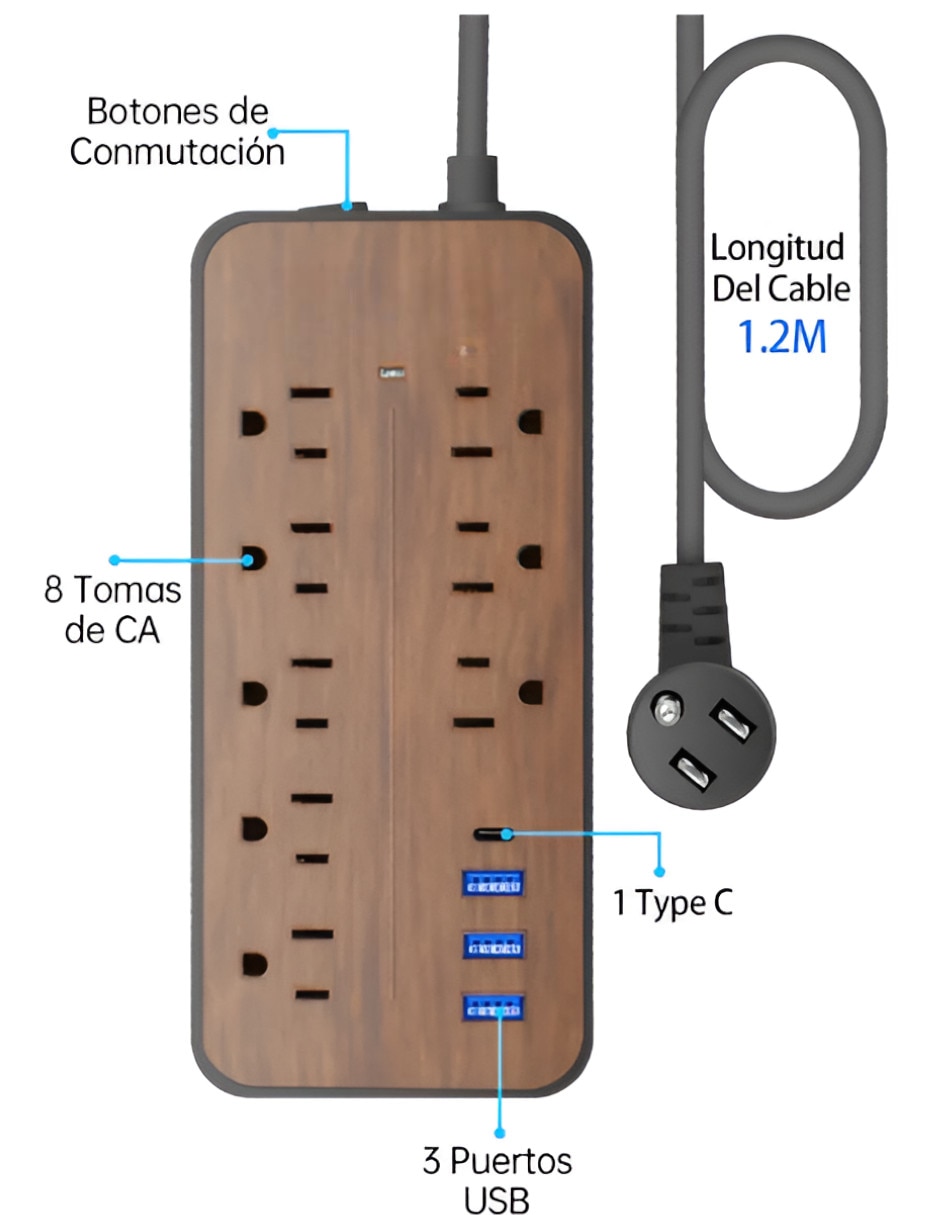 Xtellar xtllar14205 de 8 contactos