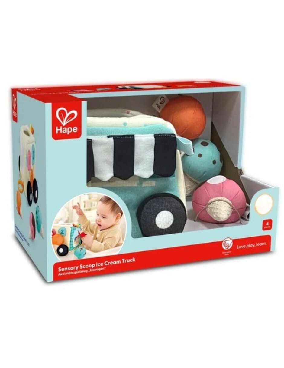 Juguete camión de helados sensorial Hape