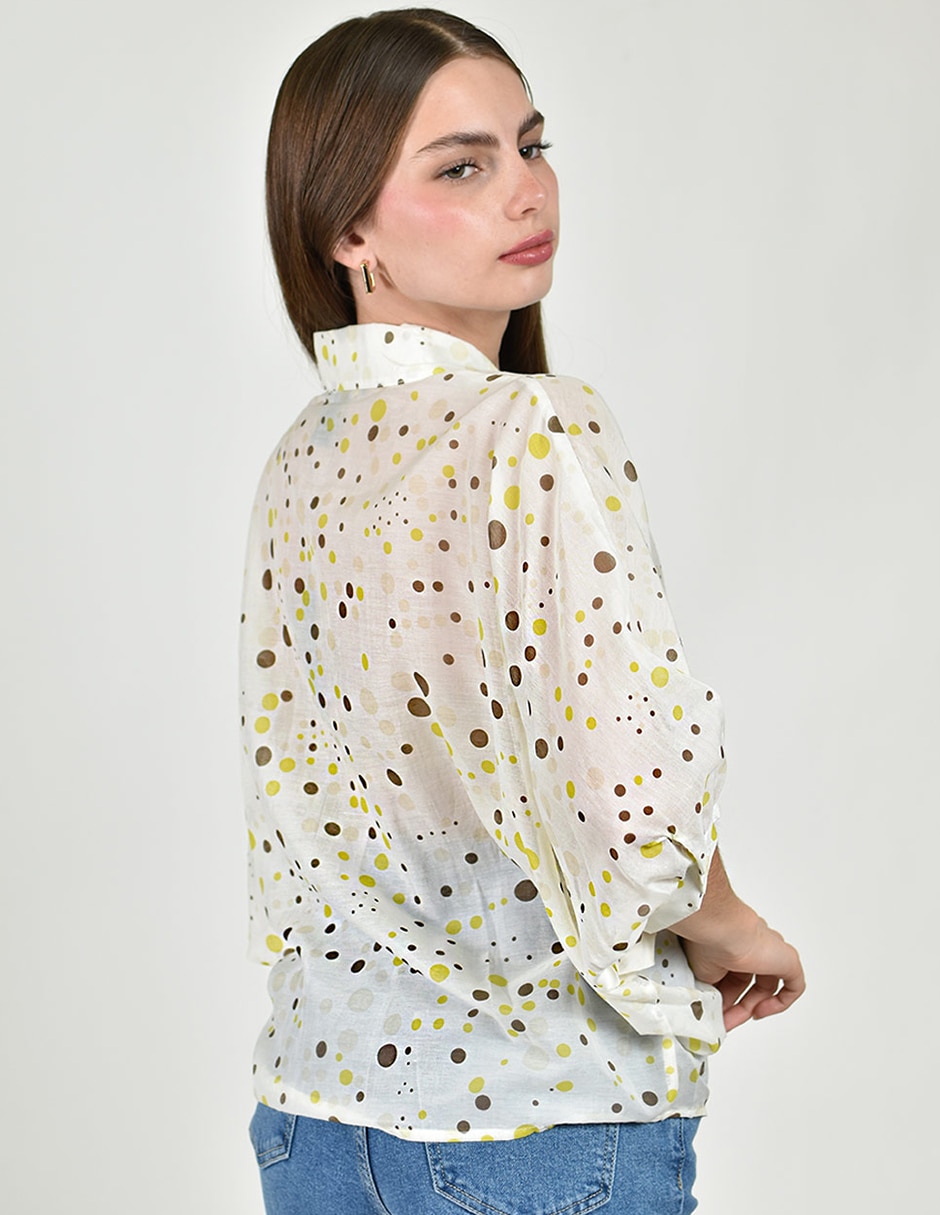 Blusa manga 3/4 para mujer 2